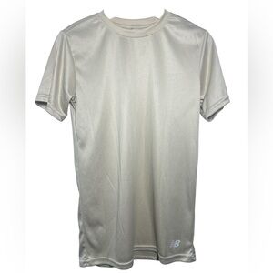 New Balance Youth Tan Athletic Tee